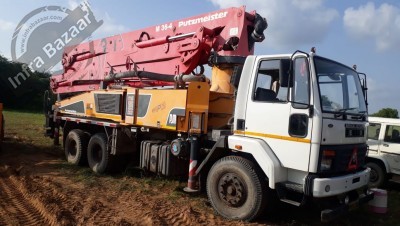 1970 model Used Ashok Leyland TRUCK-MOUNTED CONCRETE PUMP M36-4 Boom Placer for sale in indore by owners online at best price, Product ID: 449475, Image 1- Infra Bazaar